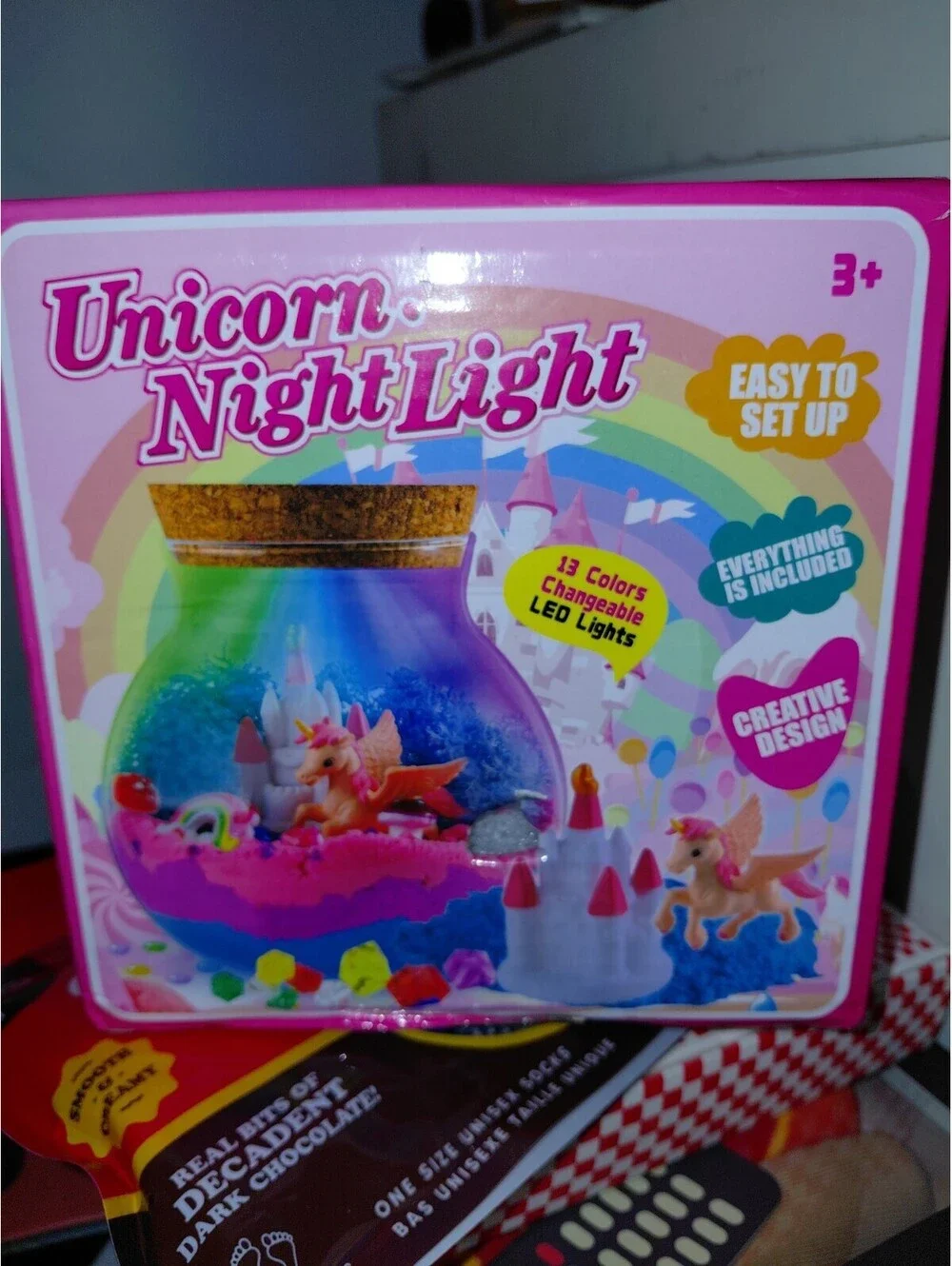 Unicorn night light 13 color changeable LED lights